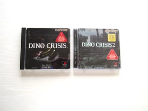PS1 Dino Crisis 1 2 set of 2 games Japan PlayStation 1 - Picture 1 of 7