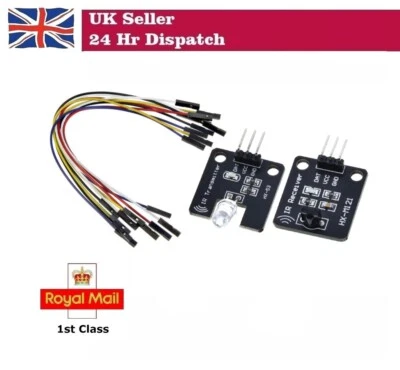 Digital 38KHz Infrarot IR Sensor Sender Empfänger Kit für Arduino Pi - Bild 1 von 4