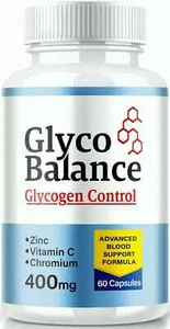 Glyco Balance Glycogen Control Pills Supplement 400mg 60 Capsules Free Shipping - Picture 1 of 3