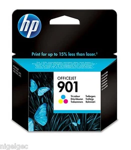 HP 901 ORIGINAL COLOUR INK CARTRIDGE  CC656AE J4540 J4585 J4640 J4660 HP901 - Picture 1 of 1