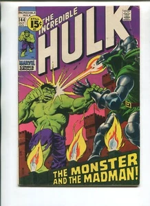 INCREDIBLE HULK 144 VG- V1 MARVEL 1971! HULK VS DOCTOR DOOM! 141! 180! 181! 182! - Picture 1 of 2