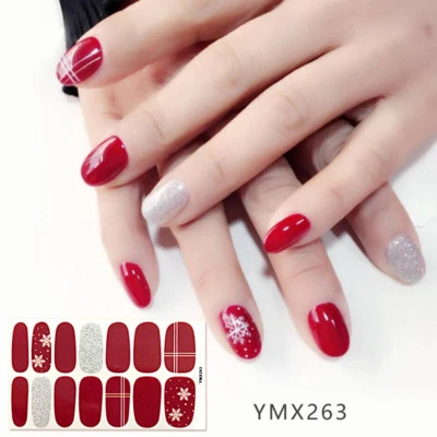 Christmas Snowflakes Design 3D Nail Art Stickers Decals Nail Decoration  - Image 1 of 4