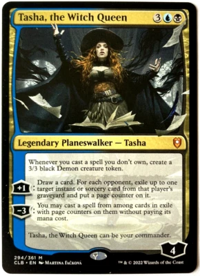 MTG Tasha, the Witch Queen Commander Legends Baldur's Gate Mythic, Pack Fresh! - Image 1 of 2