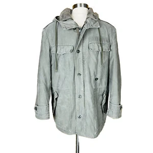 S. Feuchter Ringelai German Army Hooded Jacket Coat Fleece Lined Vintage - Picture 1 of 12