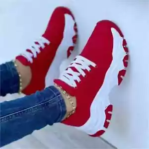 New 2025 Women's Sports Shoes Female Canvas Shoes Casual Woman Casual Shoes Flat - Picture 1 of 26