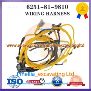 Conjunto de cable de arnés de cables de motor 6251819810 PC400-8 PC450-8 PC400-7EO 6D125 - Imagen 1 de 2