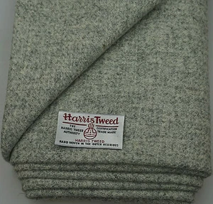 Harris Tweed Stoff & Etiketten 100 % Wolle Handwerksmaterial - verschiedene Größen co.jan14 - Bild 1 von 2