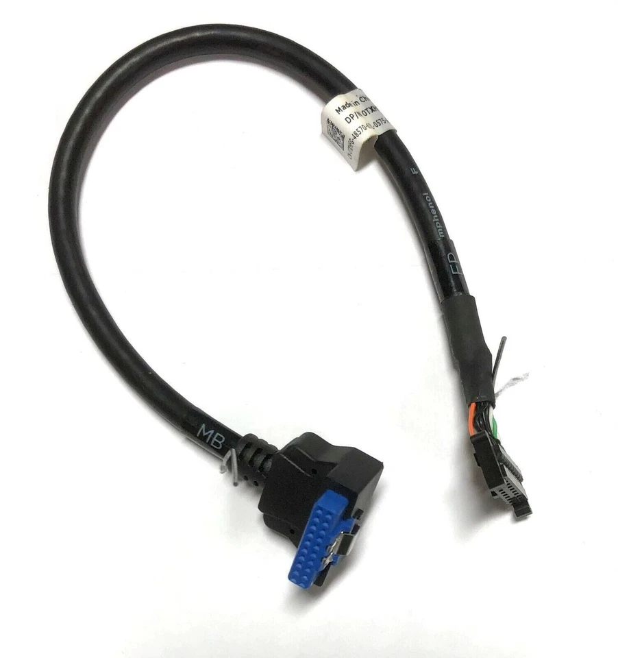NUEVO OEM DELL POWEREDGE T630 PANEL DE CONTROL CABLE USB P/N TXHFG 0TXHFG Foto 1 de 2