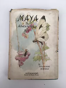 Maya The Adventures Of Bee Waldemar Bonsels 1946 Hardback - Picture 1 of 6