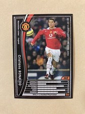 CRISTIANO RONALDO PANINI WCCF CARD 2005-2006 05-06 MANCHESTER UNITED PORTUGAL
