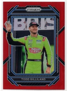 2023 Prizm Nascar Racing Todd Gilliland Red Prizm Parallel no 12 #12 - Picture 1 of 2