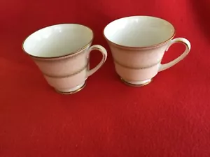 2 x Noritake 'Eugenia' tea cups. - Picture 1 of 9