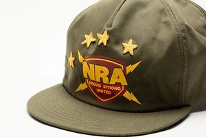 Vintage NRA snap back Trucker hat Proud Strong United - Bild 1 von 6