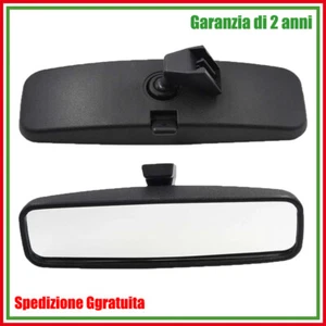 SPECCHIETTO RETROVISORE INTERNO NERO PER PEUGEOT 205 206 106 CITROEN C1 814842 - Bild 1 von 7