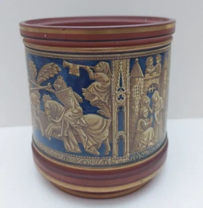 Victorian terracotta pot / tobacco jar 10cm no lid - Picture 1 of 7