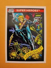 Longshot #45 Marvel Universe Series 1 Impel 1990 Comics Superhero Trading Card