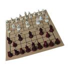Jouet Montessori jeu d'échecs chinois activités d'apprentissage motricité fine