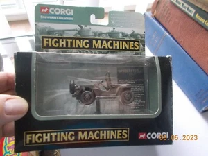 Corgi Fighting Machines Jeep Willys MB 1/4 Ton 4x4 Utility CS90076 - Picture 1 of 4