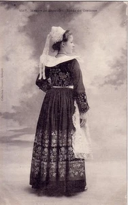UNSERE REGIONEN - ALTE KOSTÜME - FINISTERE - MARIEE DE BANNALEC - KARTE NEU - Bild 1 von 1