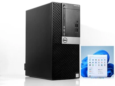 Dell OptiPlex 7040 MT Intel i5-6600 3.3GHz 8GB DDR4 RAM 500GB HDD Win11 Pro HDMI - Image 1 of 4
