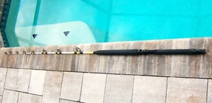 HASKELL Custom Big-Game Boat Jigging Stand-Up Rod : 7'; 20-50 LB. - VERY NICE!!! - Picture 1 of 8