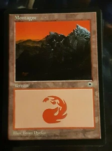 Montagne VF - French Mountain - Portal - Portail - NM - Mtg Magic - V3 - Picture 1 of 1