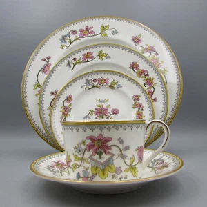 Coalport Bone China Servizio di fiori persiani per quattro - Set da 20 pezzi - Foto 1 di 8