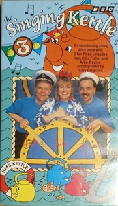 The Singing Kettle 3  VHS Video Tape Cilla Artie and Gary - Picture 1 of 3