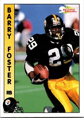 1992 Barry Foster #589 Pittsburgh Steelers MFBC#46 - Image 1 of 2