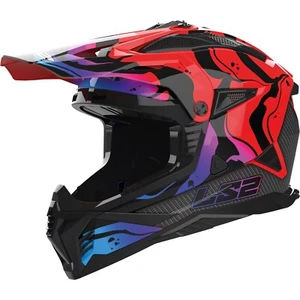 Motorcycle Offroad Helmet - Ls2 Mx708 Fast II 2 Wash - MX Crosshelm Enduro - Picture 1 of 10