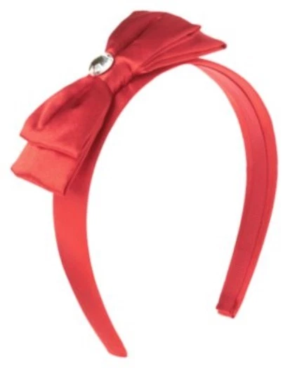 GYMBOREE AMISTAD CAMPAMENTO GEMA ROJA LAZO TACHONADO DIADEMA NUEVO CON ETIQUETAS-OT Foto 1 de 1