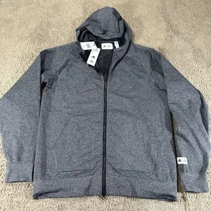 Adidas Reigning Champ Hoodie Mens Large Gray Primeknit Full Zip AARC PK FZ - Picture 1 of 14