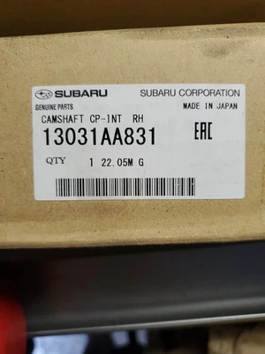 *NUEVO EN CAJA** 2013 BRZ SUBARU GENUINO PATRÓN ÁRBOL DE LEVAS DERECHO 13031AA831 Foto 1 de 2