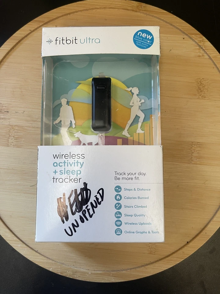 Fitbit Ultra Wireless Fitness Activity + Sleep Tacker Plum Color - New In Box - Image 1 of 4