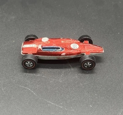Hot Wheels Redline 1969 Shelby Turbine rojo con interior negro Foto 1 de 4