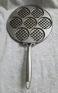 NORDIC WARE ® Non Stick Griddle Silver Dollar Waffle Pan - Picture 1 of 2