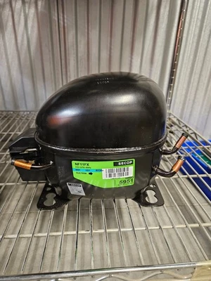 SECOP NF11FX-1 Refrigerator Compressor – R134a, 115V, New in Box - Image 1 of 4