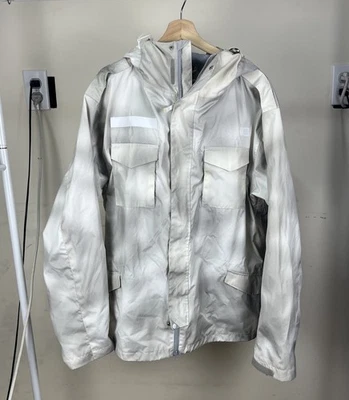 DC Snowboard Jacket Mens Large Tan Grey Waterproof Snow Ski EXOTECH 5000 - Image 1 of 4