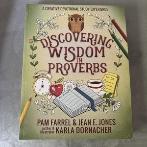Discovering Wisdom in Proverbs: A Creative Devotional Study (Like New) - Picture 1 of 2