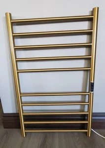 New, Without Original Box, Gold 10 Bar Blarala Towel Warmer Heater Rack ETW25A - Picture 1 of 11