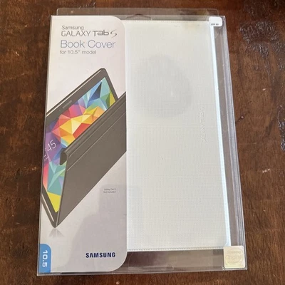 Samsung Galaxy "Tab S" White Book Cover For SMT-8XX Samsung Tablets - Image 1 of 3