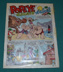 POPEYE E LE VACANZE VIRTUALI King Features Syndicate Sorrisi e Canzoni TV 1993 - Picture 1 of 1
