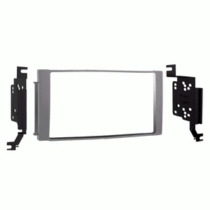 Metra 95-7325S Fits Hyundai Santa Fe 2007-12 Double Din Install Dash Kit Silver - Picture 1 of 1