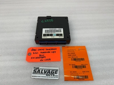 01 02 Chevrolet GMC DURAMAX LB7 6.6 BODY CONTROL MODULE BCM 09375899 - Image 1 of 4