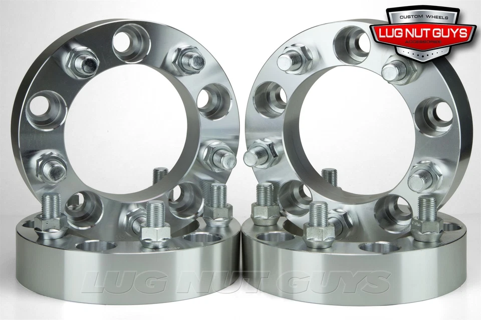 4 Jeep CJ Wheel Spacers Adapters 2 Inch 5x5.5 - Image 1 of 3