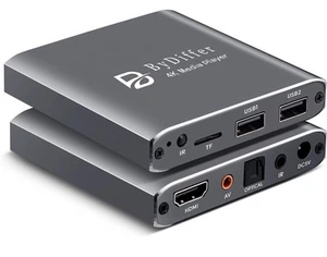 Reproductor multimedia digital 4K Ultra HD, TV reproductor de video MP4 para unidad USB/Micro SD... - Imagen 1 de 8