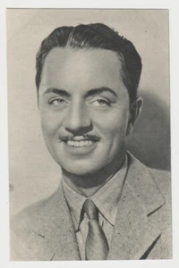 William Powell mid 1940s vintage Tarjeta Postal Film Star Postcard #7 - Picture 1 of 2