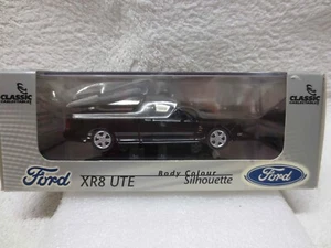 AU XR8 UTE UTILITY SILHOUETTE BLACK WITH TONNEAU COVER 1:43 SCALE - Picture 1 of 4