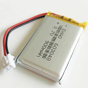 3.7 V 900 mAh 603048 Lipo Li-Polymère Batterie JST 2.5 mm pour téléphone mobile - Afbeelding 1 van 5