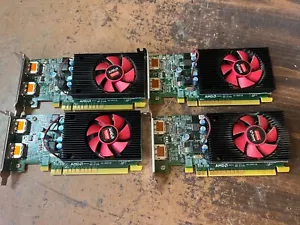 4x Dell AMD Radeon R5 430 2GB GDDR5 DP DVI PCI-E Graphics Video Card 9G0TG - Picture 1 of 2